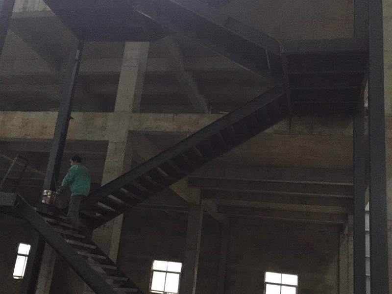 武纜集團有限公司生產車間鋼結構樓梯