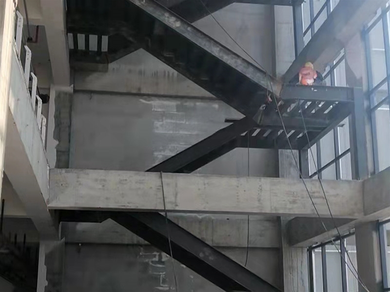 襄陽云谷項目鋼樓梯